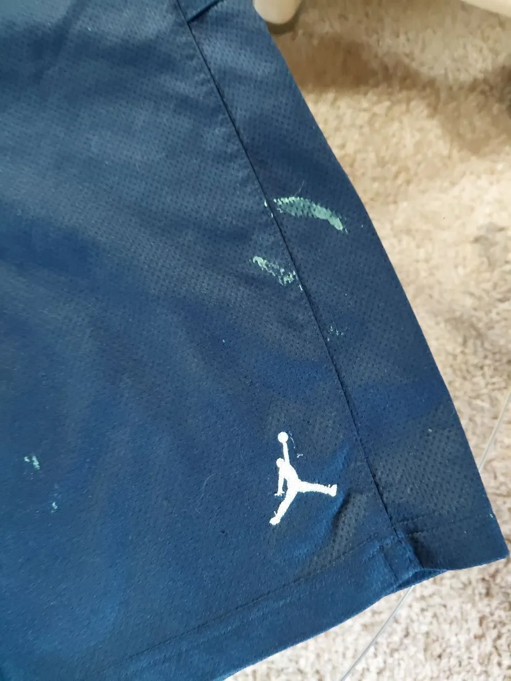 Jordan Boy's Navy Athletic Basketball Shorts